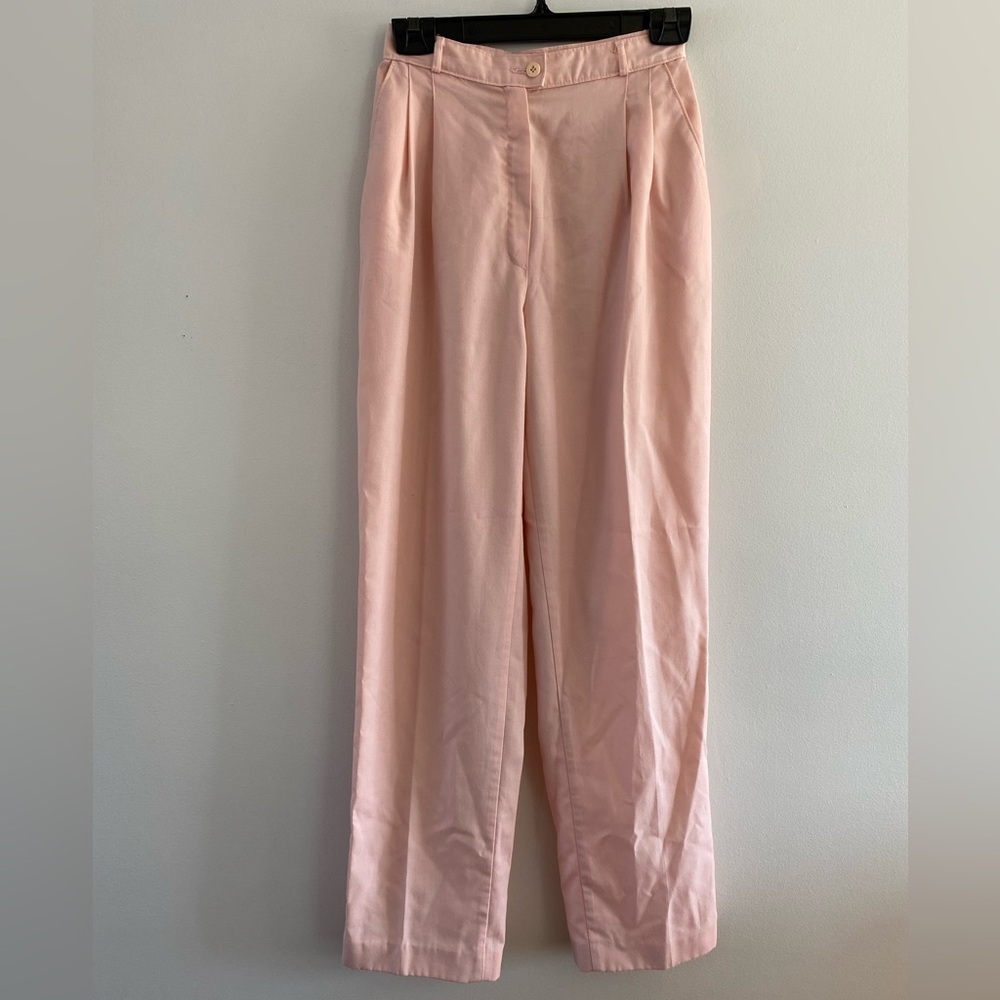 Vintage 70s/80s Light Pink Trousers - XXS-XS